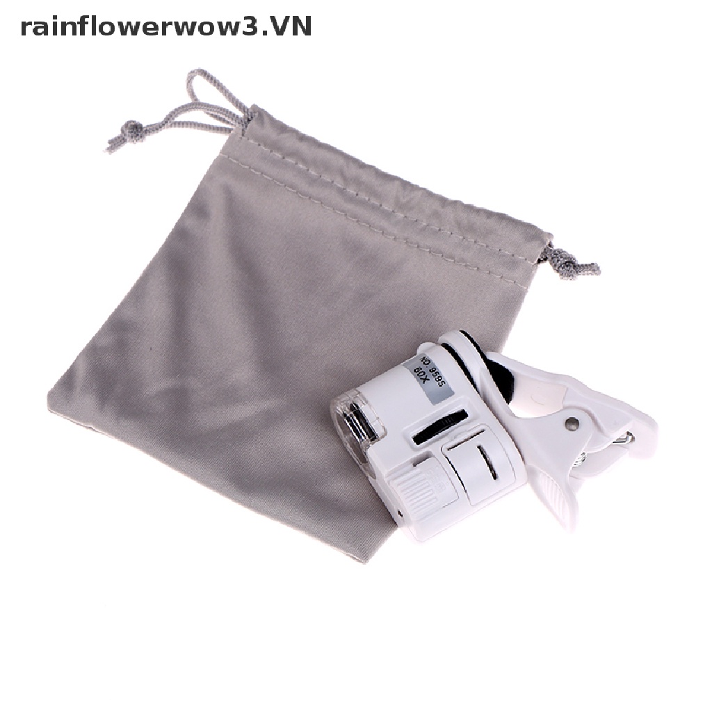 Ống Kính Phóng To 60X Với Đèn led Cho Điện Thoại Di Động 1 Cái