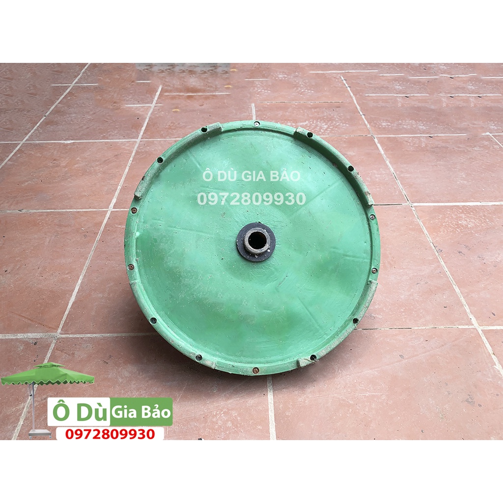 Chân đế nhựa 18kg(có bê tông) ô chính tâm tròn,chính tâm vuông,mái chéo