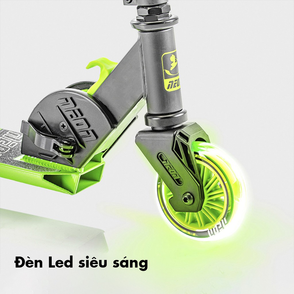 Đồ Chơi SCOOTER Neon Vector - Xanh Lá NT05G2