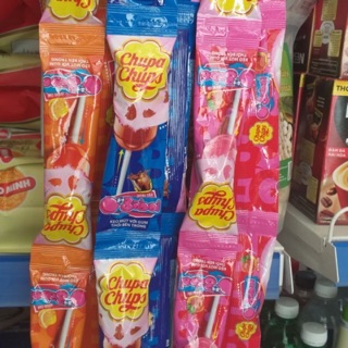 Kẹo mút chupa chups nhân thổi Big Babol