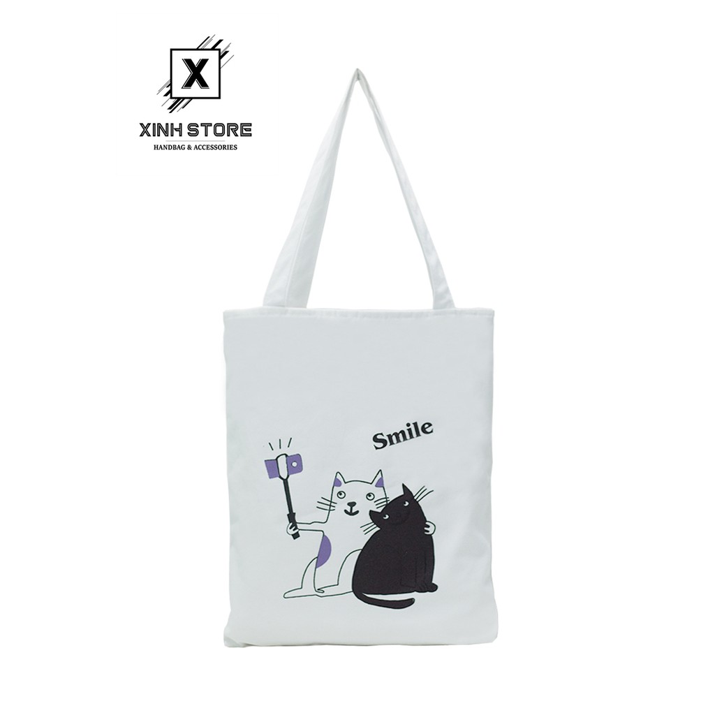 Túi Vải Đeo Vai Tote Bag XinhStore