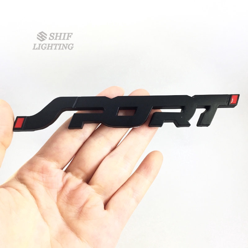 Miếng dán Logo kim loại trang trí xe ô tô