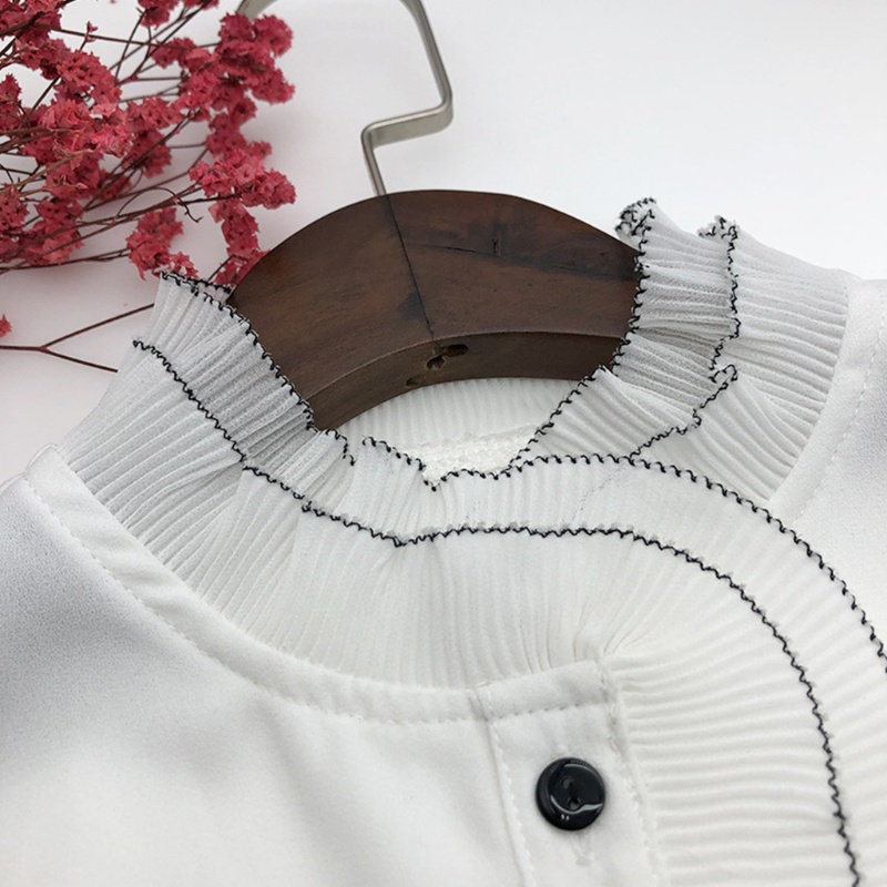 Cổ Áo Sơ Mi Giả Có Nút Tháo Rời Được Thiết Kế Thanh Lịch Cho Nữ | BigBuy360 - bigbuy360.vn