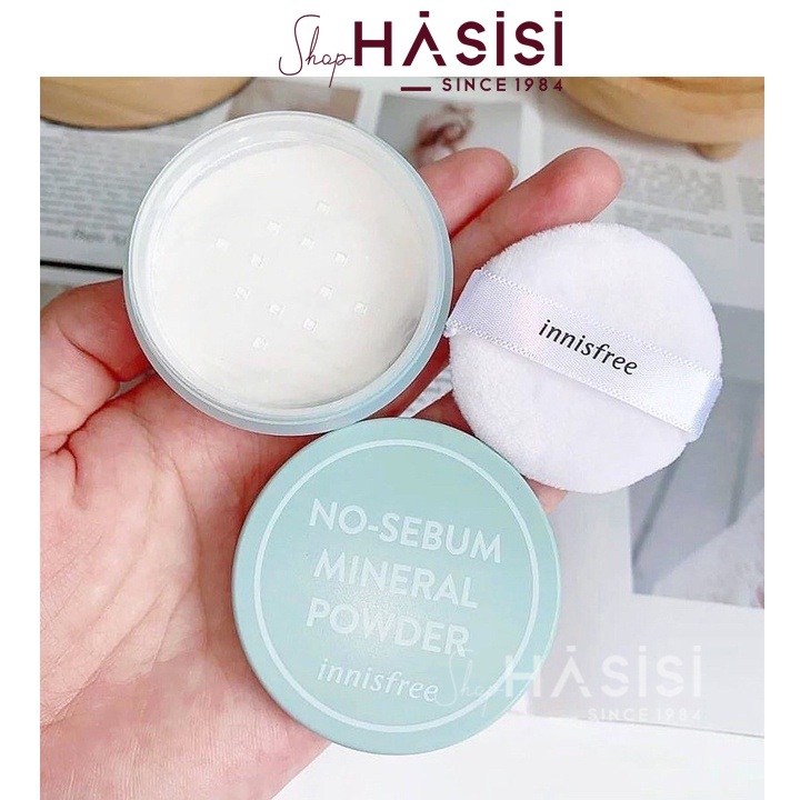 PHẤN PHỦ KIỀM DẦU INNISFREE - No.Sebum Mineral Powder 5g
