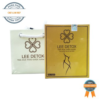 [Chính hãng] Trà Hoa Thảo Dược Giảm Cân Lee Detox (30 viên)