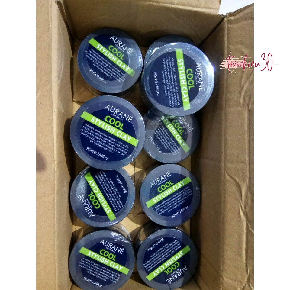 Sáp Vuốt Tóc Aurane Cool Stylish Clay 80ml dạng mờ