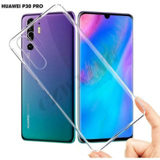 Ốp lưng dẻo silicon cho Huawei P30 Pro Trong suốt ( Loại Tốt)