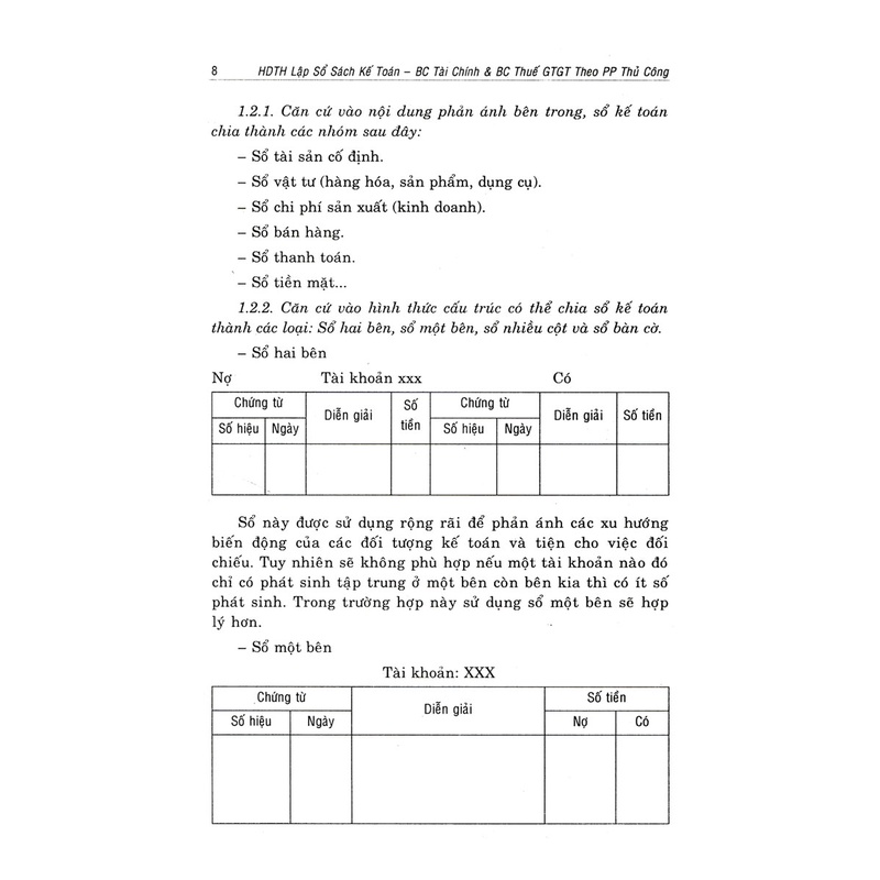 Sách - Hướng Dẫn Thực Hành - Lập Sổ Sách Kế Toán, Báo Cáo Tài Chính, Báo Cáo Thuế GTGT Theo Phương Pháp Thủ Công