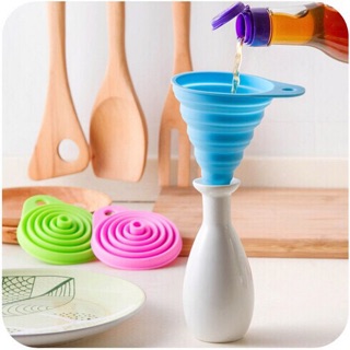 Phễu silicon gấp gọn