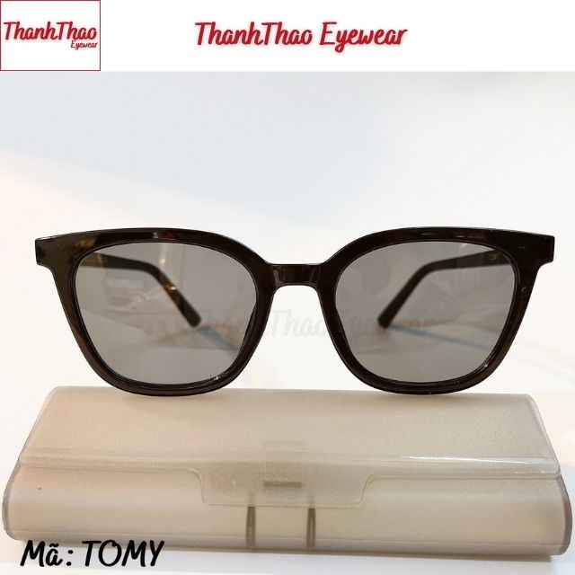 ( Ảnh Thật) Kính Mát Nam Nữ Mắt Vuông Chống UV400  Nhựa Dẻo Cao Cấp TOMY  Nhiều Màu ThanhThaoEyewear | BigBuy360 - bigbuy360.vn