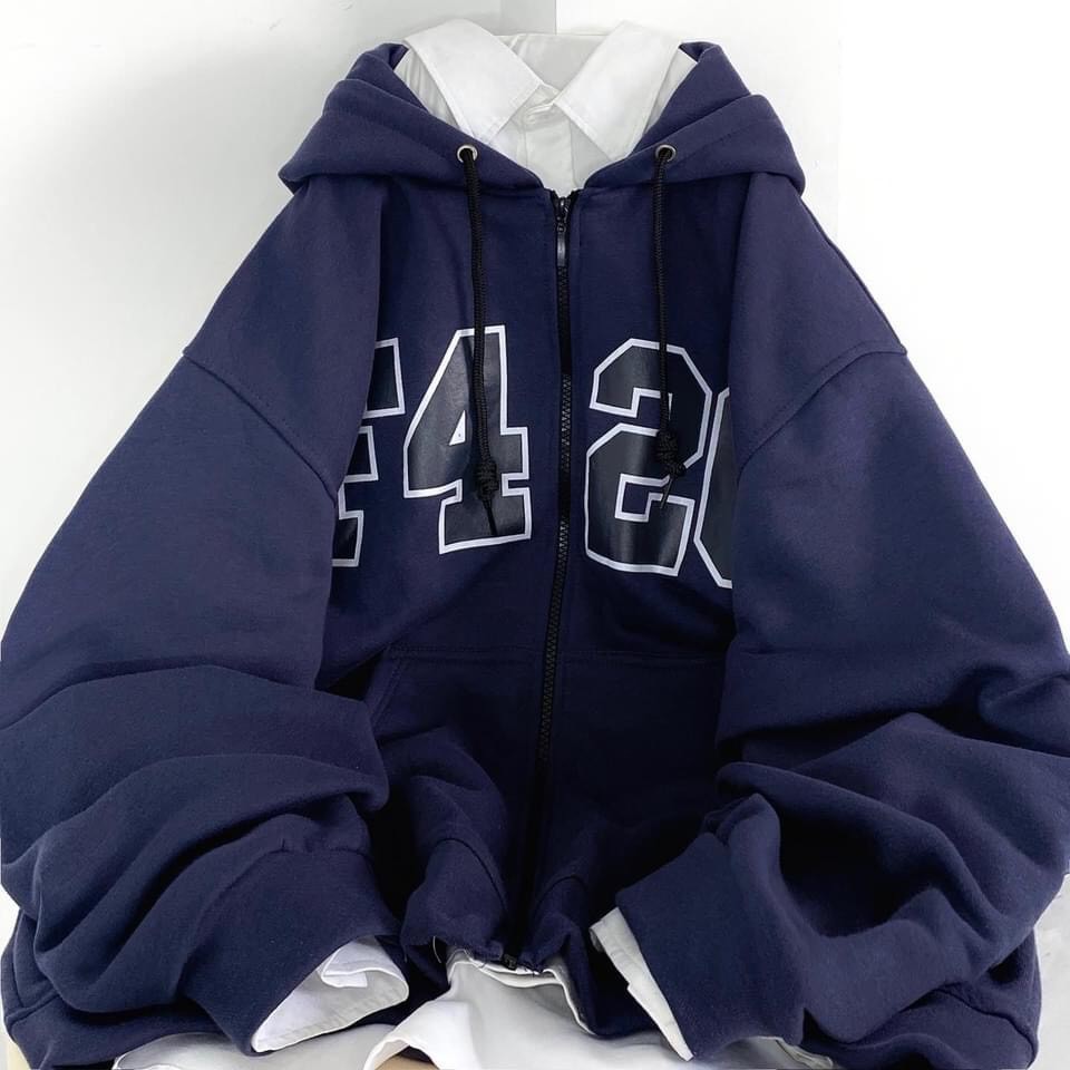Áo khoác nỉ unisex F4-26_Áo khoác nam nữ tay bồng basic, cá tính, hottrend