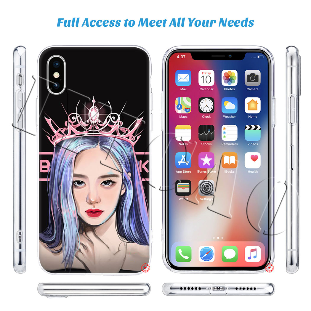 Ốp Điện Thoại Mềm Trong Suốt In Chữ How You Like That Cq15 Cho Iphone 5 5s 6 6s 7 8 Plus X Xr Xs Max