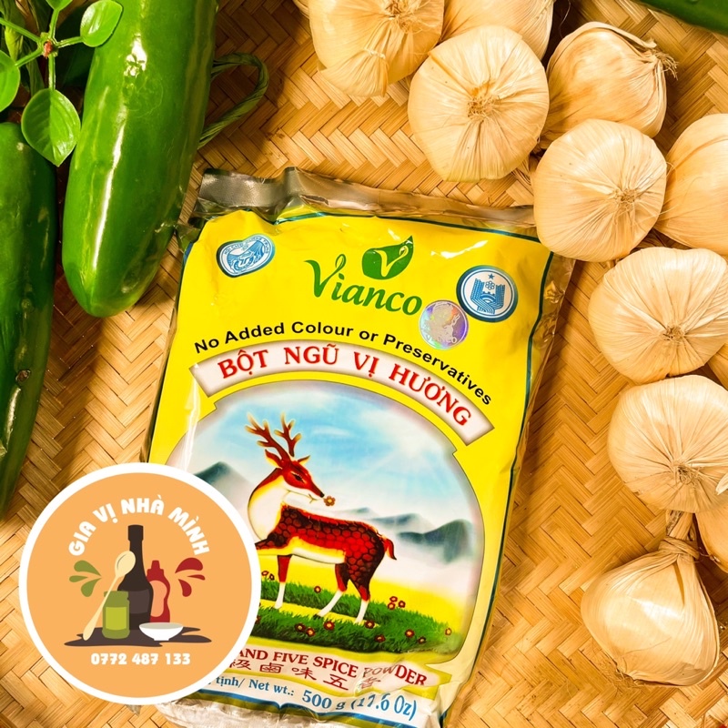 BỘT NGŨ VỊ HƯƠNG VIỆT ẤN HIỆU CON NAI ĐÓNG GÓI 100GR- 500GR