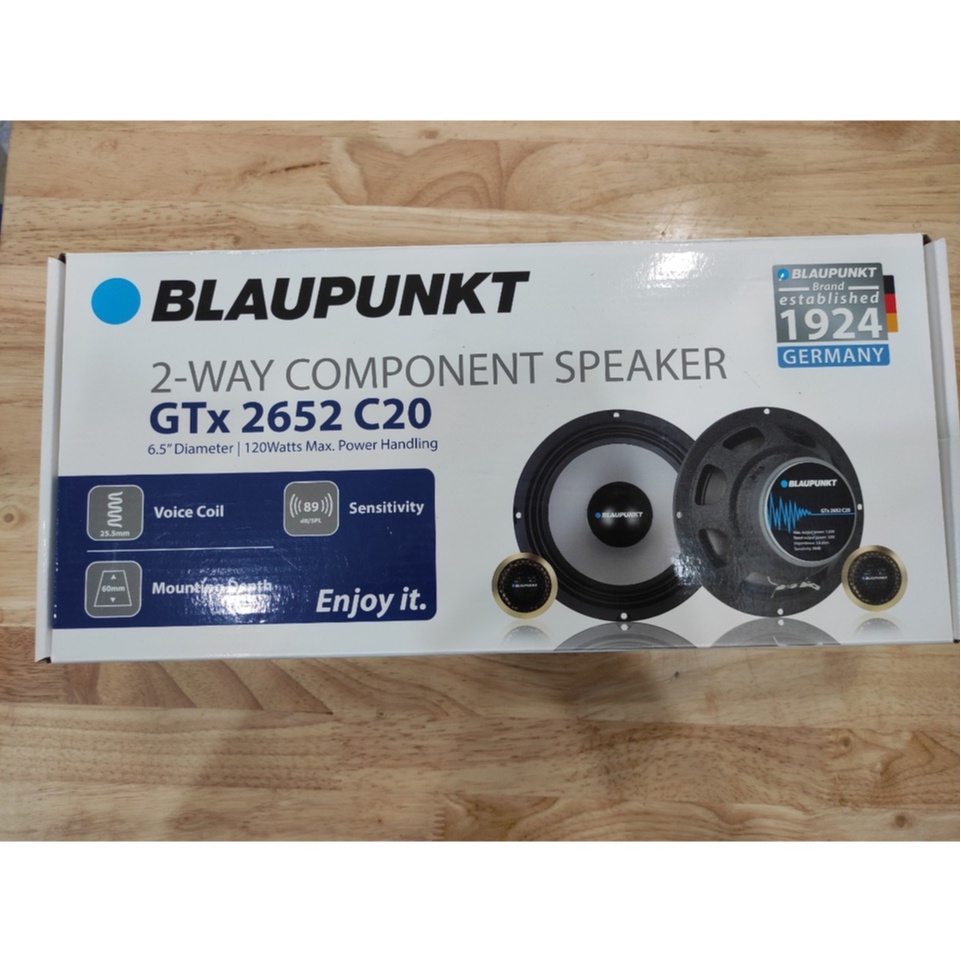 Loa cánh ô tô Blaupunkt GT 2652 C20 6.5 ″ - 30W RMS gồm 2 loa cánh + 2 loa trec âm thanh hay