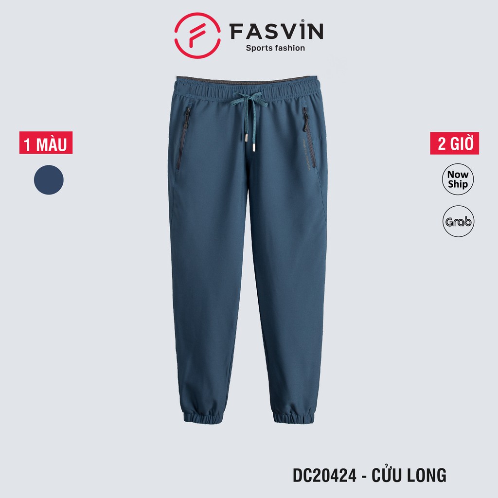 [Mã FAMALLT5 giảm 15% đơn 150K] Quần thể thao nam Fasvin DC20424.6.HN gấu bo vải gió mờ 01 lớp cao cấp.