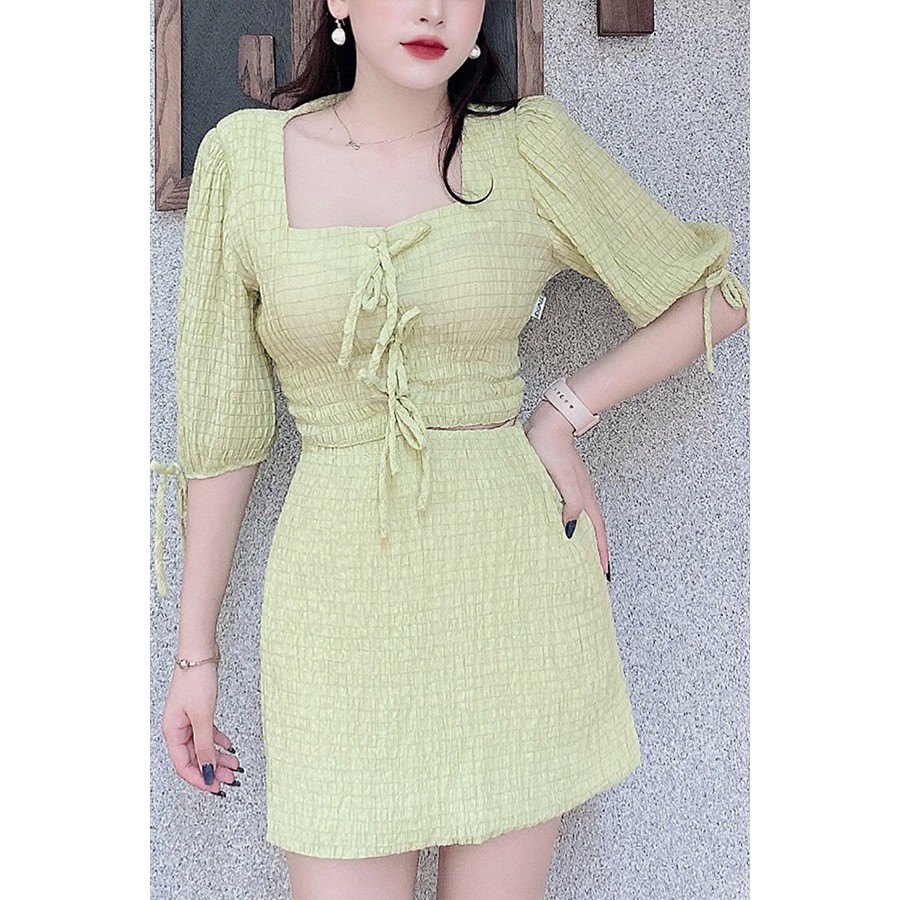 Chân váy ngắn nữ 92WEAR đủ màu, đủ size, dáng A JAW0555 | BigBuy360 - bigbuy360.vn