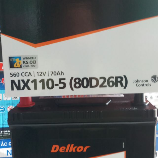 Ắc quy DELKOR 12v70Ah