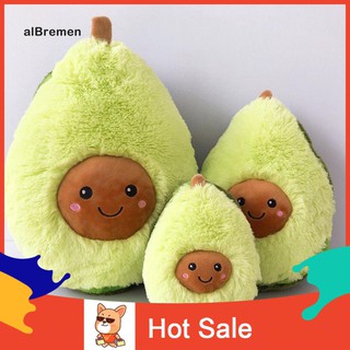 Gối nhồi bông hình quả bơ đáng yêu