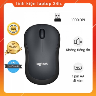 Chuột không dây Logitech M220 không tiếng ồn, có công tắc on/off , độ nhạy cao - bảo hành 12 tháng