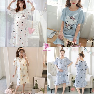 Váy Bầu Sau Sinh Cho Con Bú V3