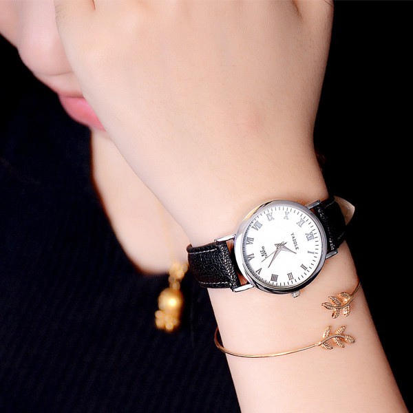 Đồng hồ nữ dây da tổng hợp Yazole YA004 | BigBuy360 - bigbuy360.vn