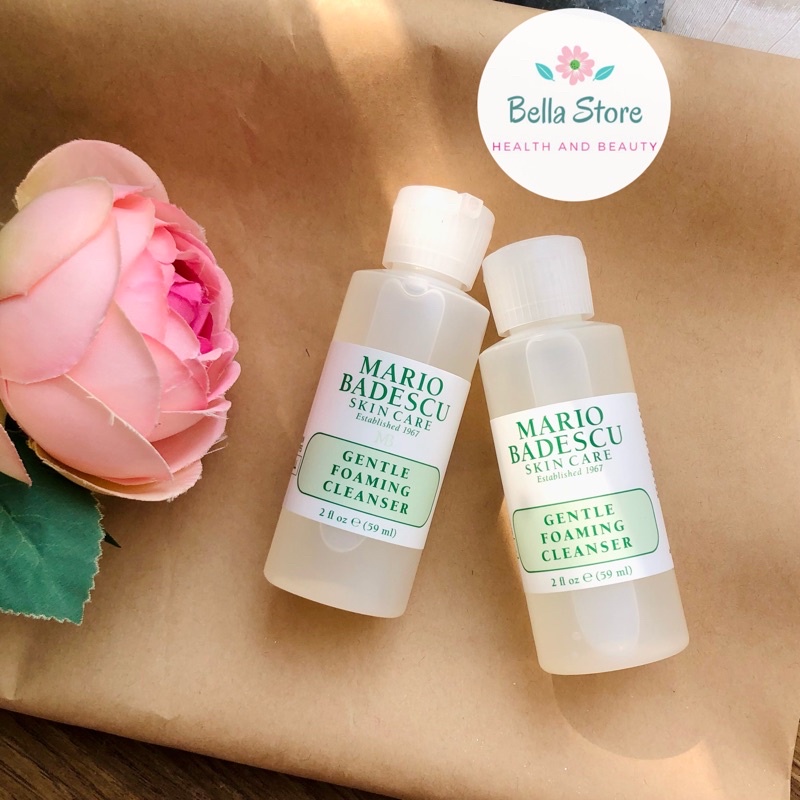Sữa rửa mặt cho da nhạy cảm Mario Badescu Gentle Foaming Cleanser