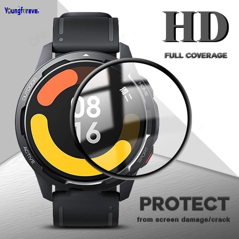 Miếng Dán Bảo Vệ Màn Hình Chống Trầy Toàn Diện Siêu Mỏng Cho Xiaomi Watch S1 Active