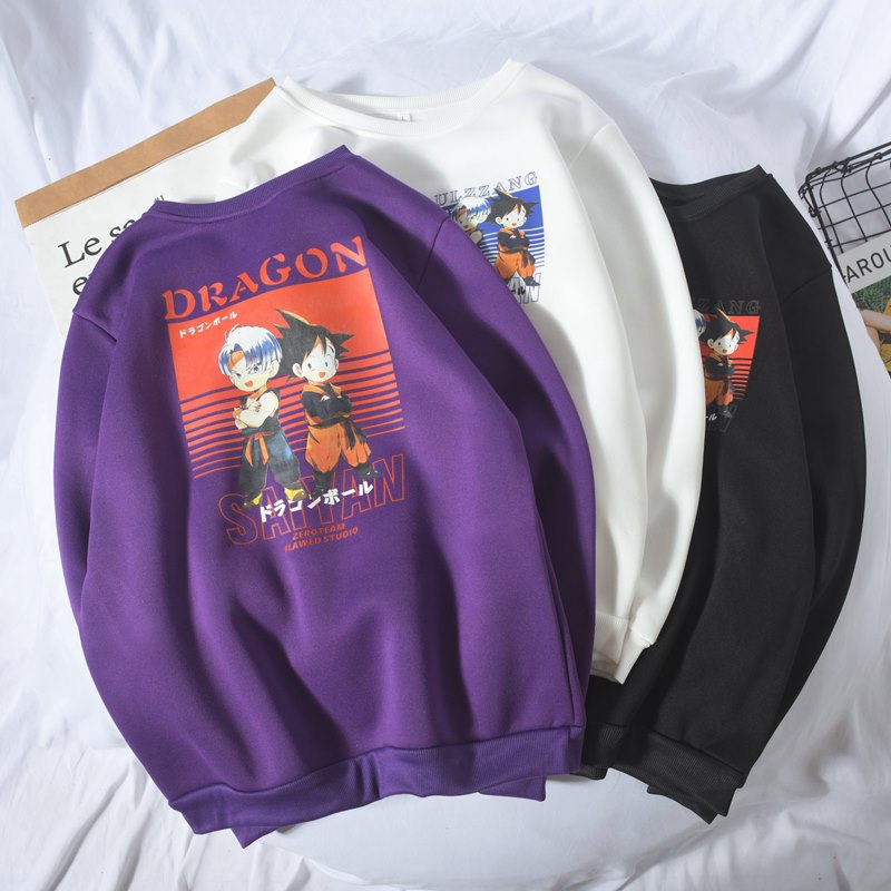 Áo Sweater Chui Đầu In Hình Dragon Ball Goku Atlank Cá Tính | BigBuy360 - bigbuy360.vn