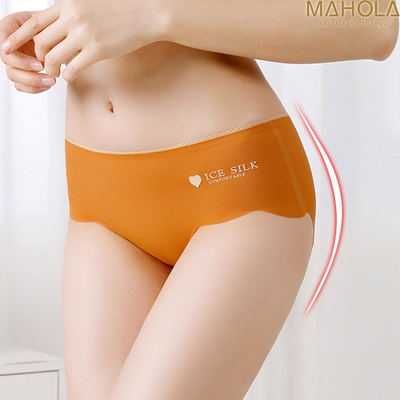 Quần Lót Đúc Su thun lạnh cao cấp không đường may mềm mại kháng khuẩn Mahola YT33
