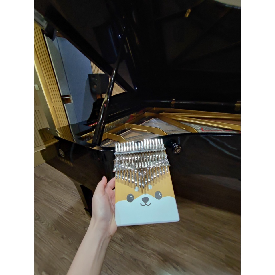 Đàn Kalimba 34 Phím thương hiệu TONIC gỗ nguyên khối HINOKI - Hàng chính hãng tặng hộp chống sốc x3