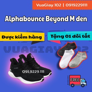 Giày Adidas Alphabounce 2020 Đen Đế Trắng