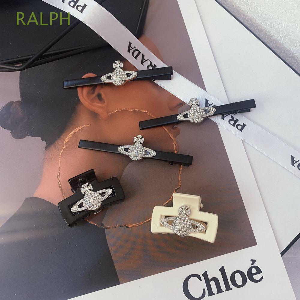 Kẹp Tóc Đính Đá Kim Cương Giả Kiểu Dáng Đơn Giản Ngọt Ngào Cho Nữ