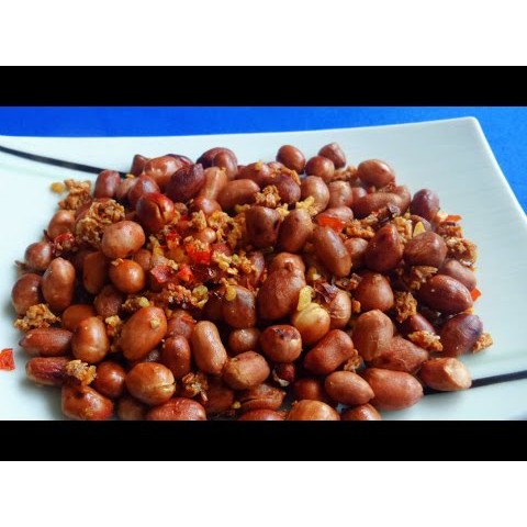 500g đậu phộng rang tỏi ớt loại ngon