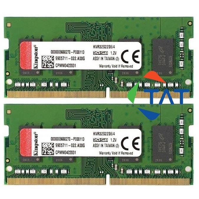 Ram Kingston 4GB DDR4 3200MHz Dùng Cho Laptop Macbook