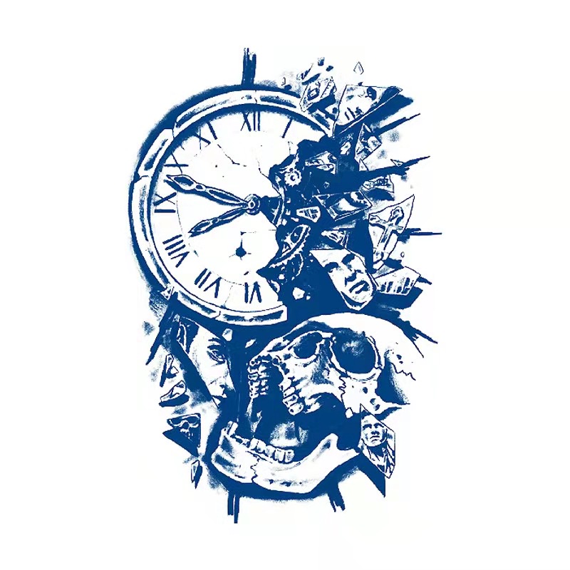 Hình Xăm Dán Tạm Thời Chống Nước Lâu Trôi 15 Ngày; 18cm * 11cm