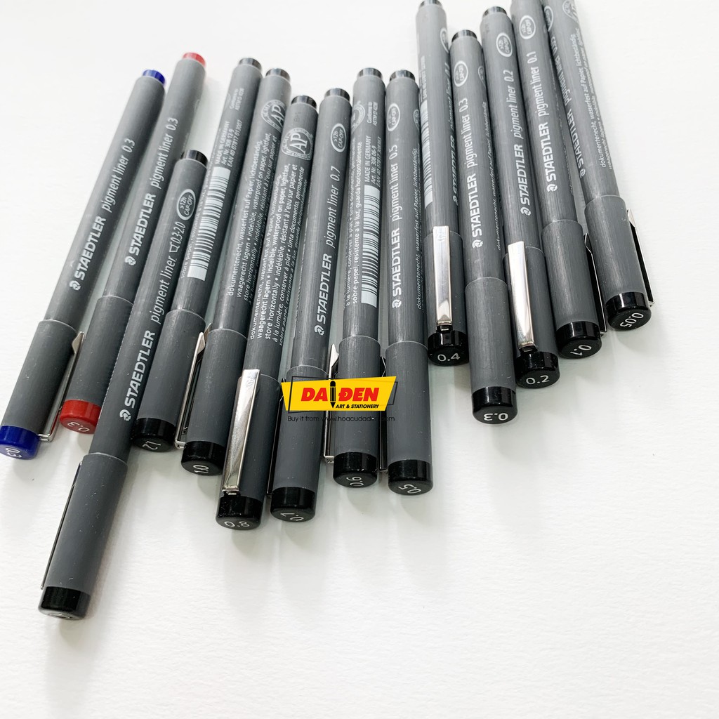 [DA ĐEN] Bút Line Kháng Nước Cao Cấp STAEDTLER Mars 308