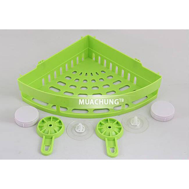 KỆ GÓC tam giác LOẠI TO, DÙNG ĐỂ DẦU GỘI, MỸ PHẨM TRONG PHÒNG TẮM | BigBuy360 - bigbuy360.vn