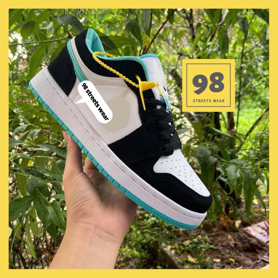 [𝐓𝐡𝐚𝐧𝐡 𝐋𝐲́] Giày Xanh Ngọc Cổ Thấp, Xanh Đen Low ✅