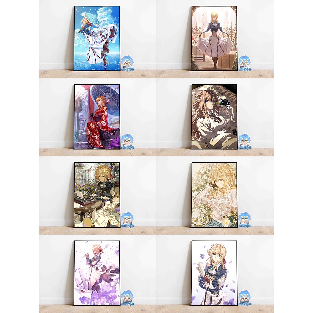 POSTER A3 ANIME VIOLET EVERGARDEN (2) - 2D Tộc Shop