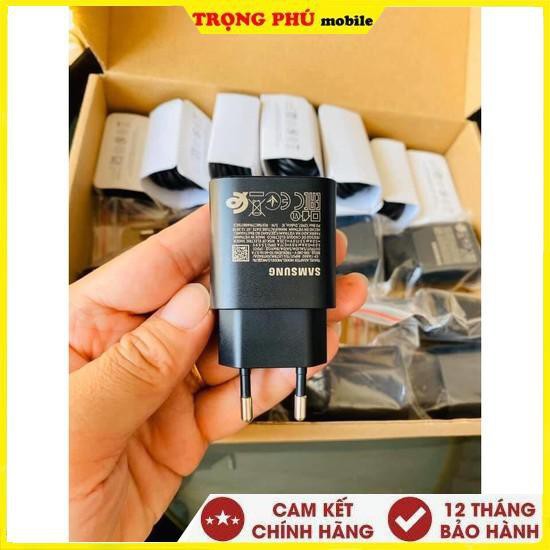 Cóc sạc nhanh samsung 25W Note 10+ - cam kết zin - BH 12 tháng