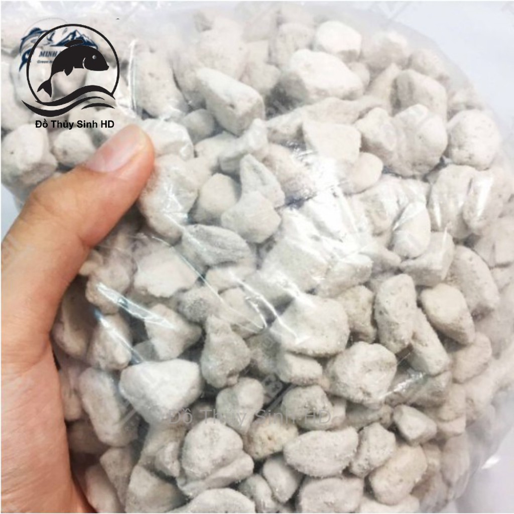 Đá nham thạch trắng 500G TURKEY giá rẻ