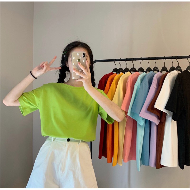 Áo Thun Trơn Nhiều Màu Nhà L Seoul