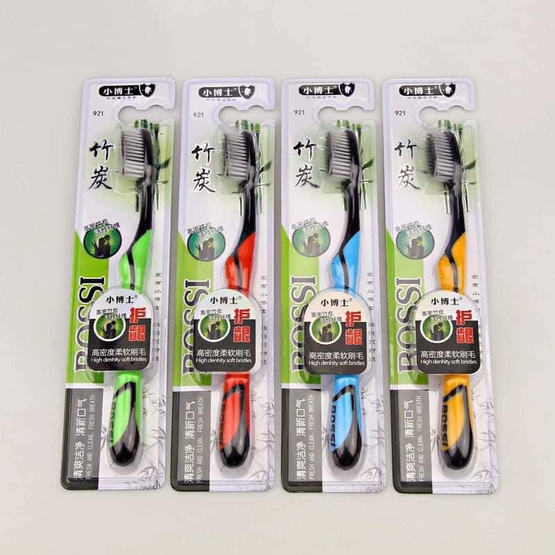 Bán buôn hộp 30 bàn chải than tre Bossi Hàn Quốc ( hàng chuẩn)