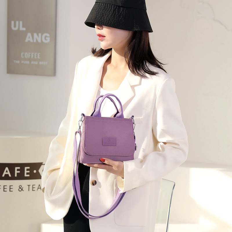 Túi Đeo Chéo Vải Bố Phong Cách Mới Cho Nữ