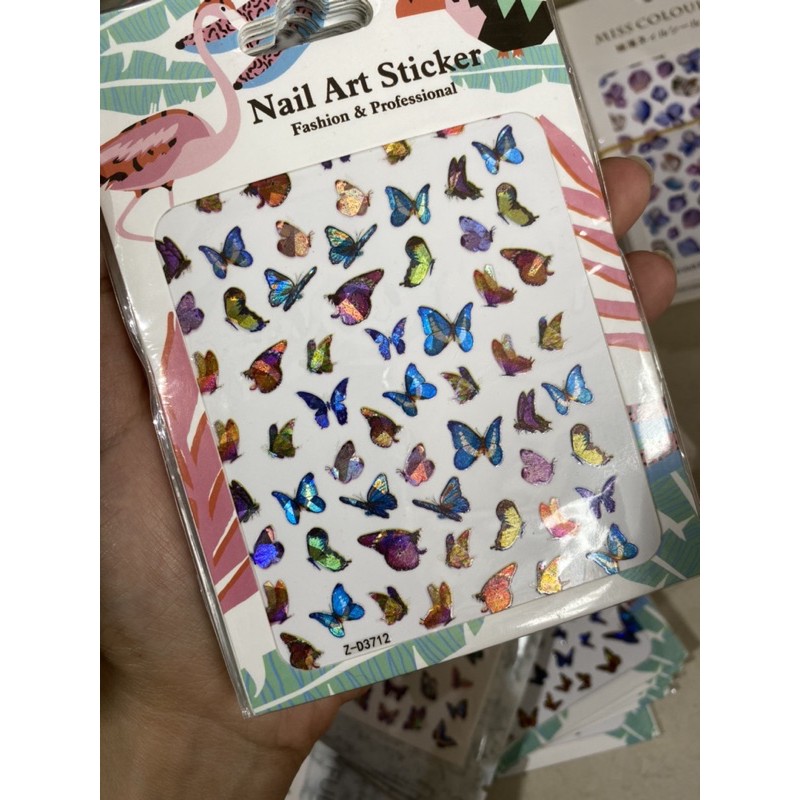Sticker bướm 9D