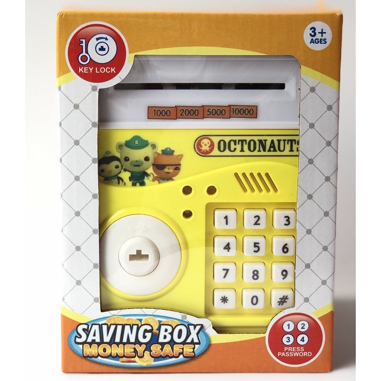 Két sắt mini hình thú dễ thương cho bé