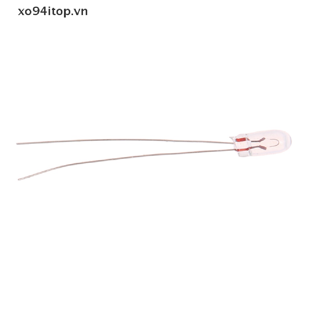 Set 20 Bóng Đèn Sợi Đốt 3 / 4mm 6V 12V Đa Dụng Chất Lượng Cao