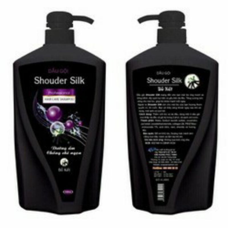 Dầu Gội Silk Bồ Kết Chai 1000ml Bóng Mượt Sạch Gàu