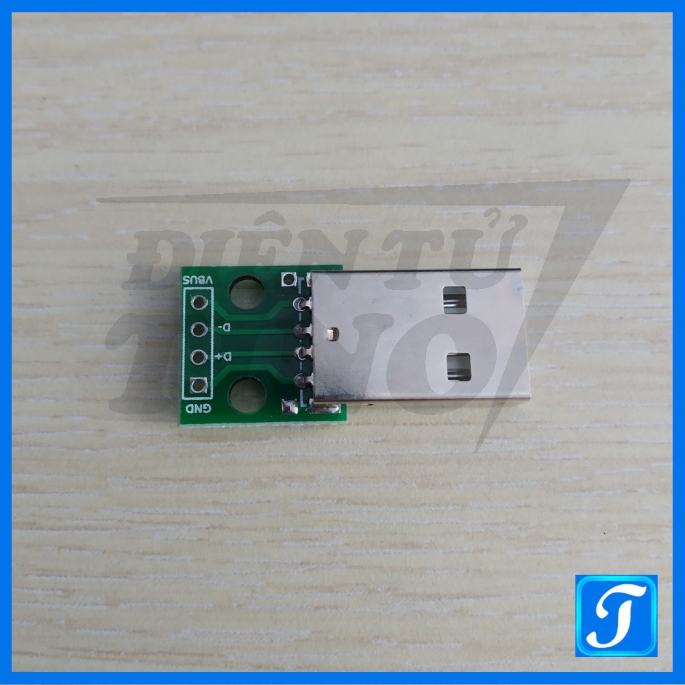 Mạch Ra Chân USB 2.0 Đực Cái tùy chọn loại