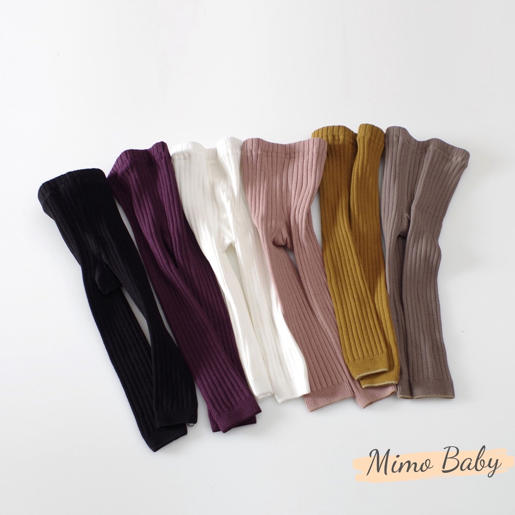 Quần legging, quần tất len không bàn co giãn  cho bé 0-3y mimo baby T15